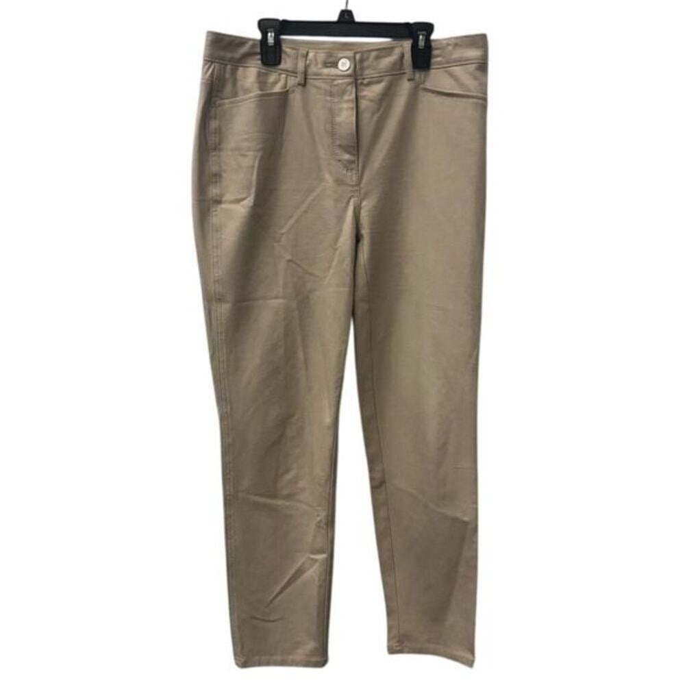Chicos size 1 Medium or 8/10 So‎ Slimming Girlfriend Ankle Crop Casual Pants